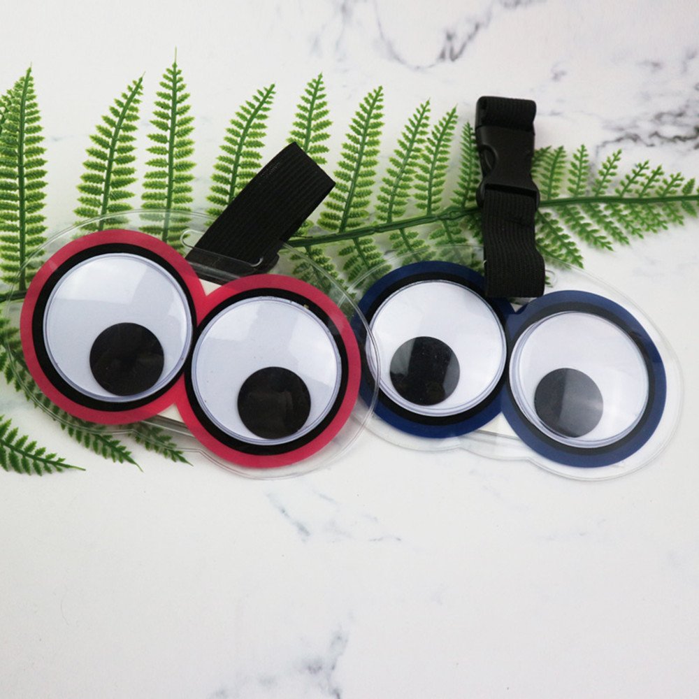 Travel Accessories On Plane - Cute Eyes Luggage Tags Funny Suitcase