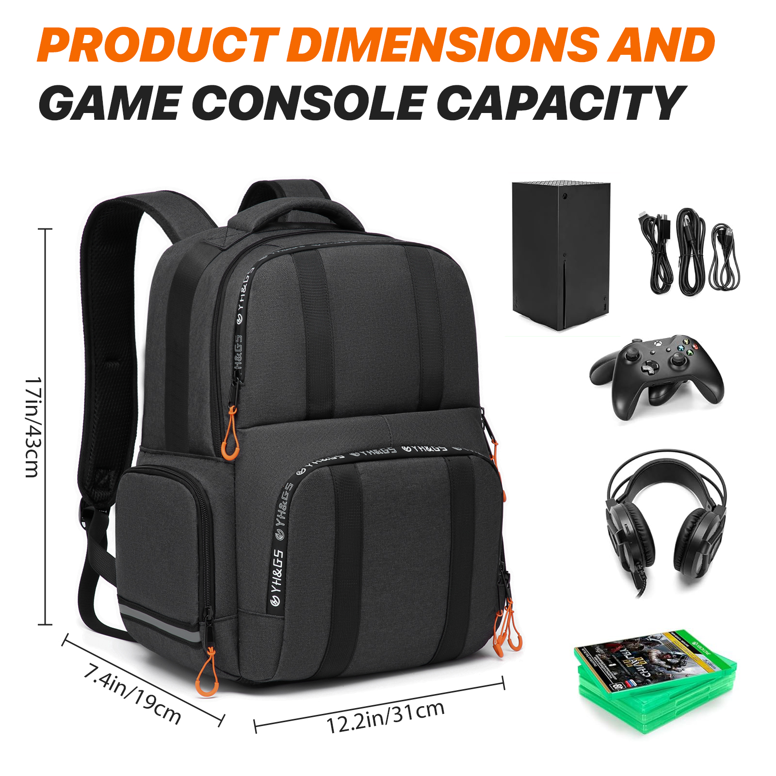 Travel Bag Xbox Series S - Backpack for X Box Xbox Series