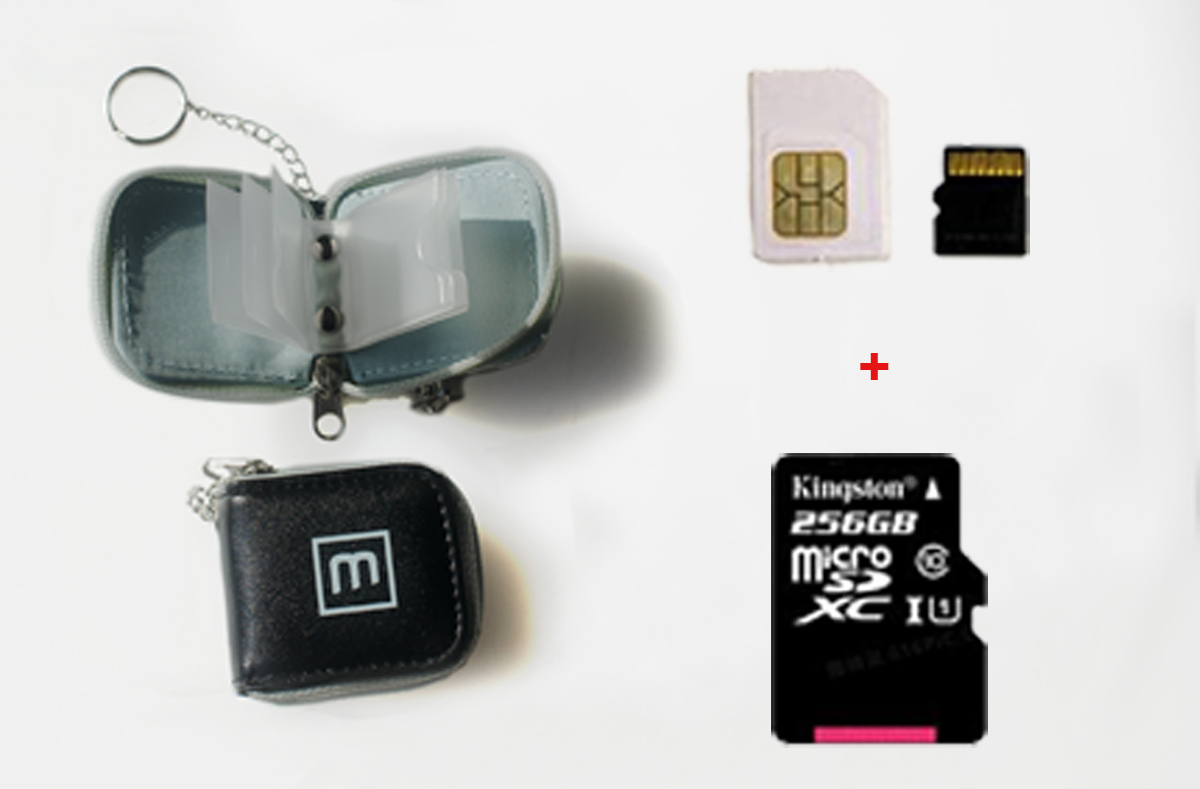 Mini Memory SD SIM Card Case H - Sim Card Holder Case recension och pris