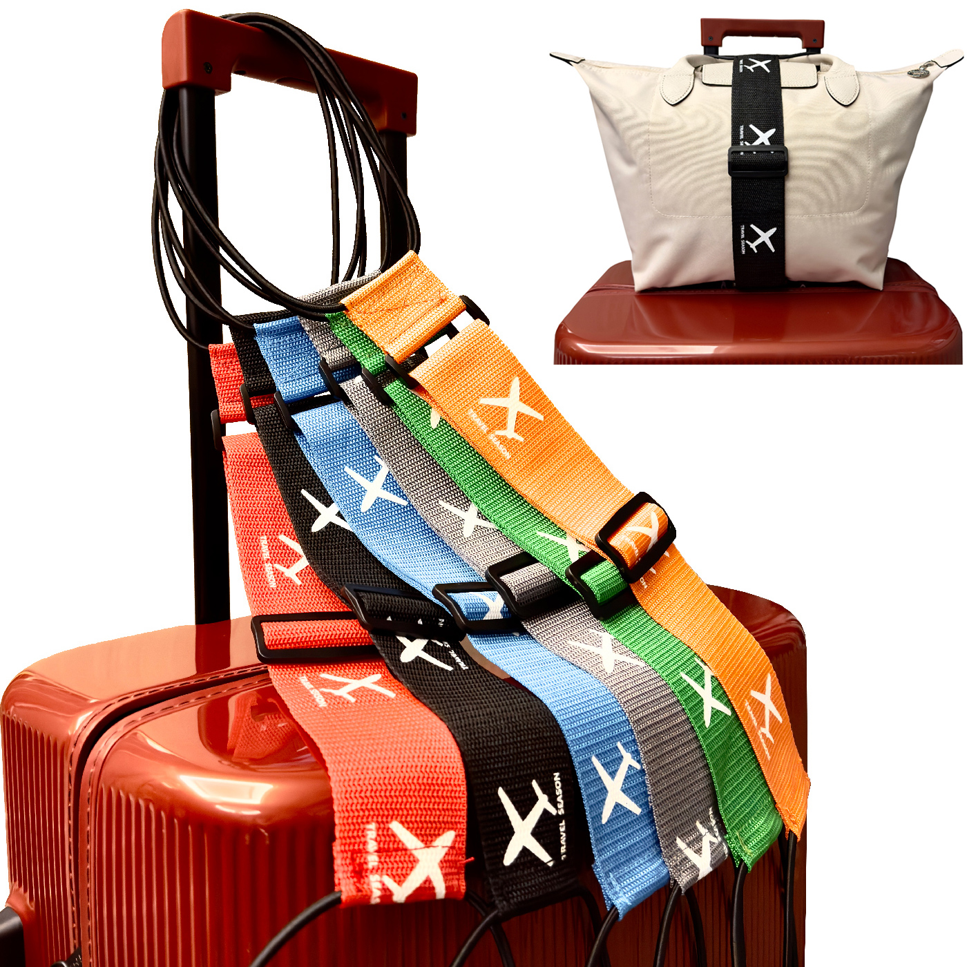 Aircraft printed nylon luggage - Travel Accessories On Plane recension och pris