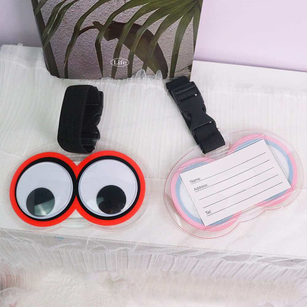 Cute Eyes Luggage Tags Funny S - Travel Accessories On Plane recension och pris
