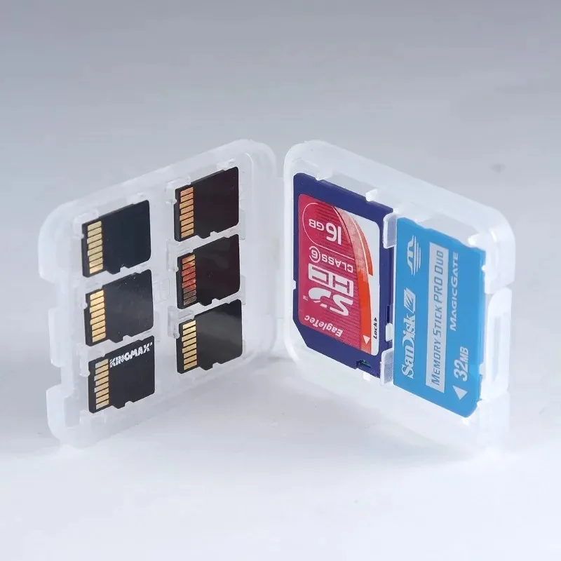 1-5pcs 8 in 1 Protector Holder - Sim Card Holder Case recension och pris
