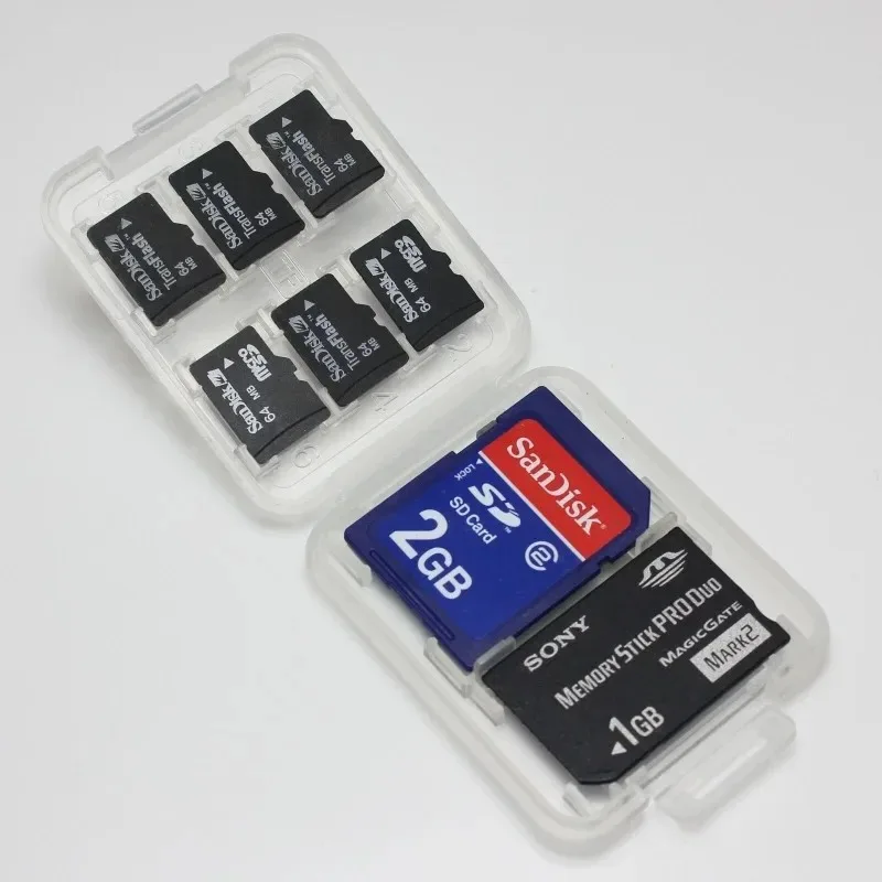 1-5pcs 8 in 1 Protector Holder - Sim Card Holder Case recension och pris