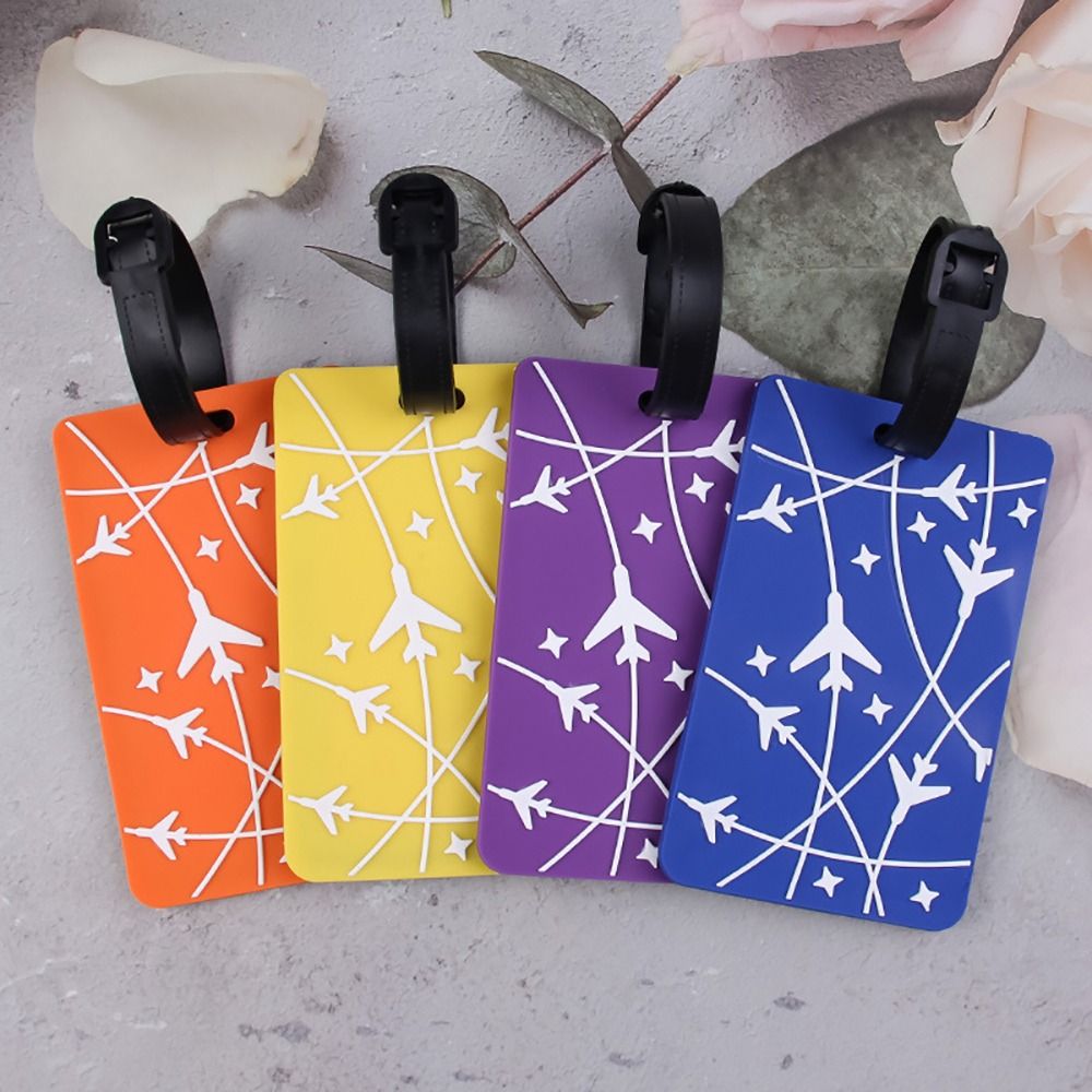 Silicone Glue Suitcase ID Addr - Travel Accessories On Plane recension och pris