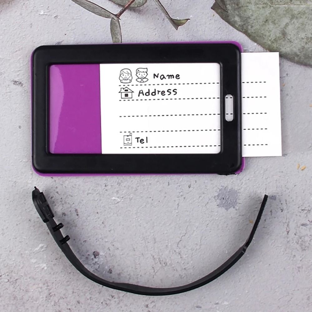 Silicone Glue Suitcase ID Addr - Travel Accessories On Plane recension och pris