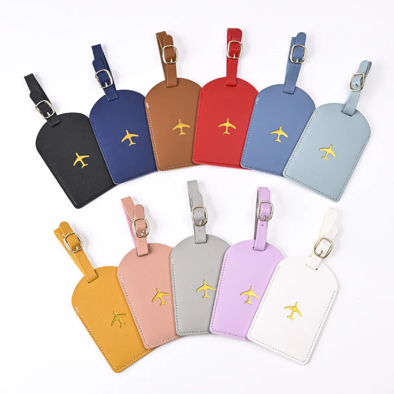 1pc Thicken PU Hot Stamping Ai - Travel Accessories On Plane recension och pris
