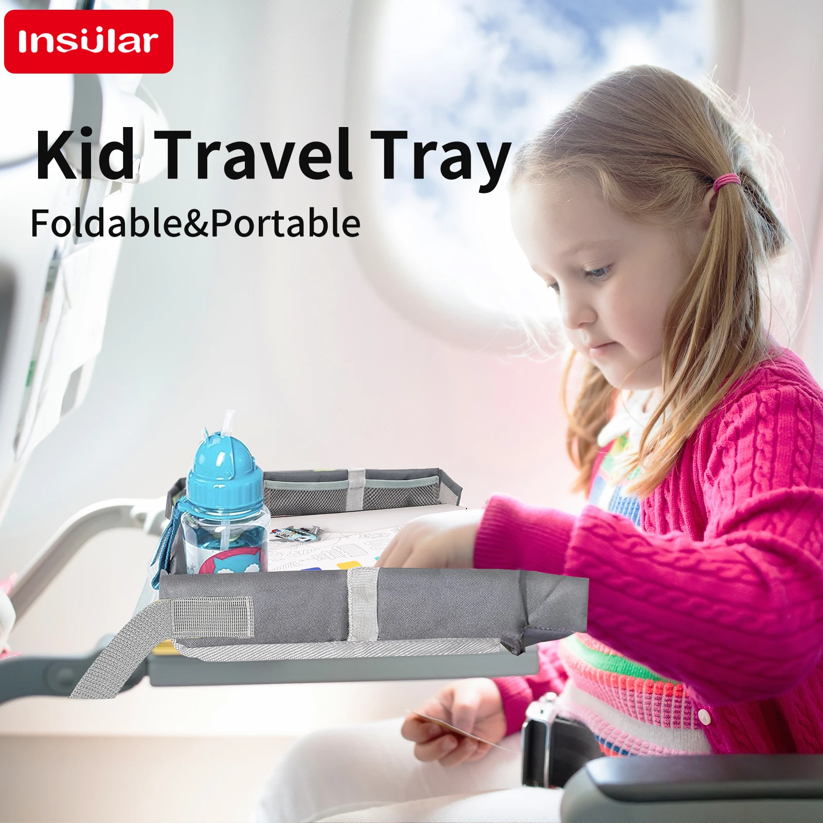 INSULAR Kids Car Seat Travel T - Travel Accessories For Toddlers recension och pris