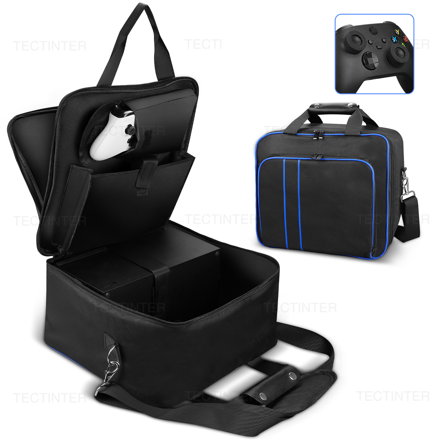 Carrying Case Storage Bag For  - Travel Bag Xbox Series S recension och pris