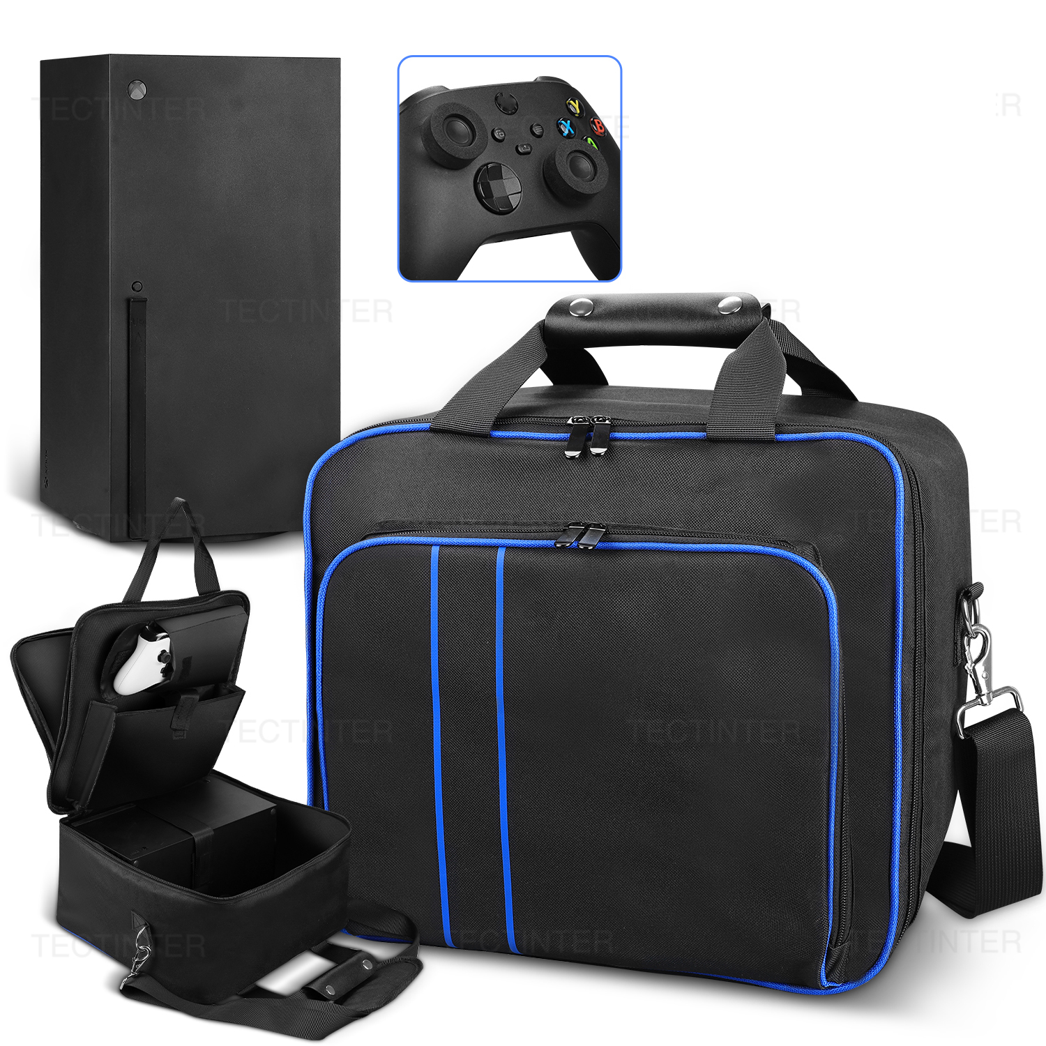 Carrying Case Storage Bag For  - Travel Bag Xbox Series S recension och pris