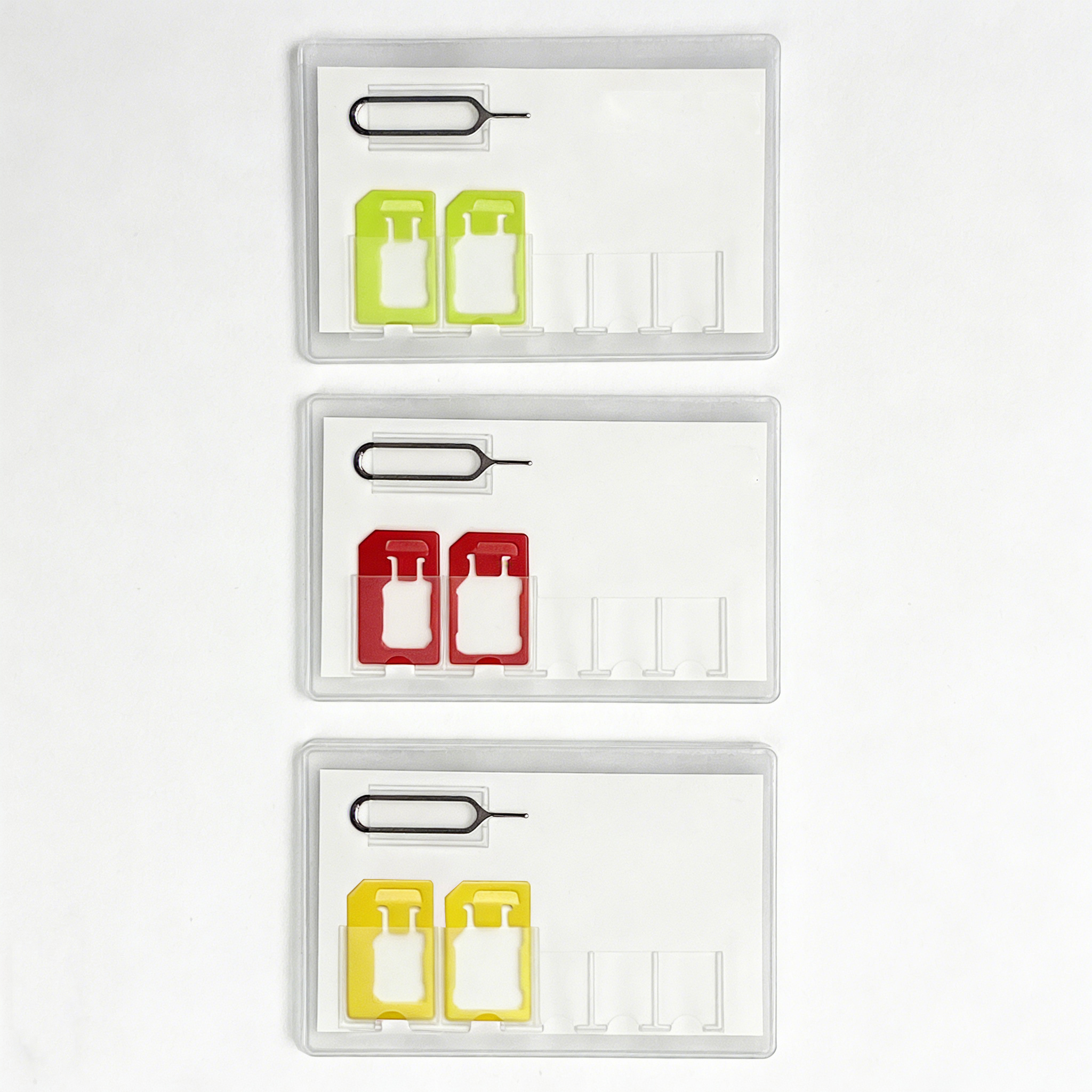 3 Pack Ultra Slim SIM Card Hol - Sim Card Holder Case recension och pris