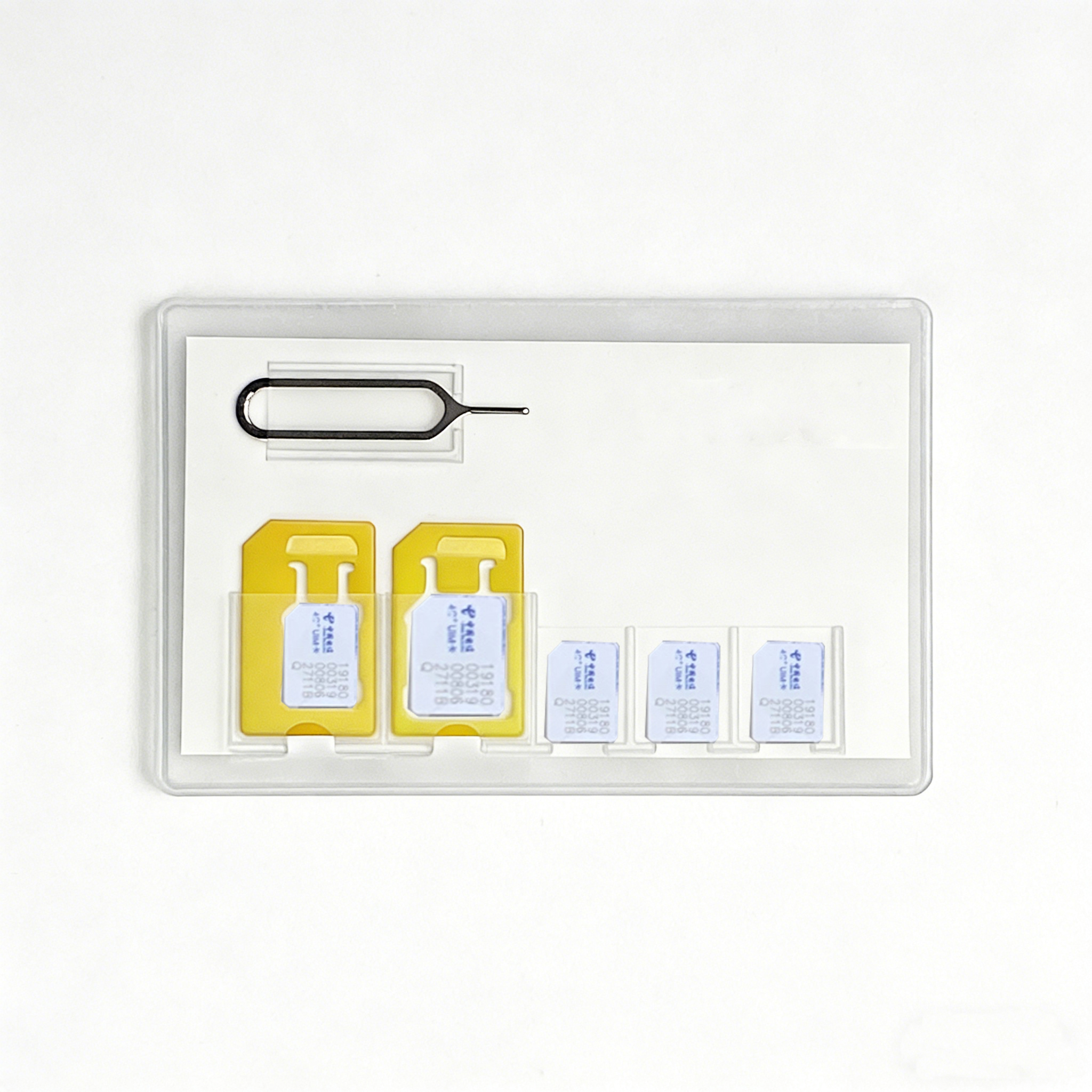 3 Pack Ultra Slim SIM Card Hol - Sim Card Holder Case recension och pris
