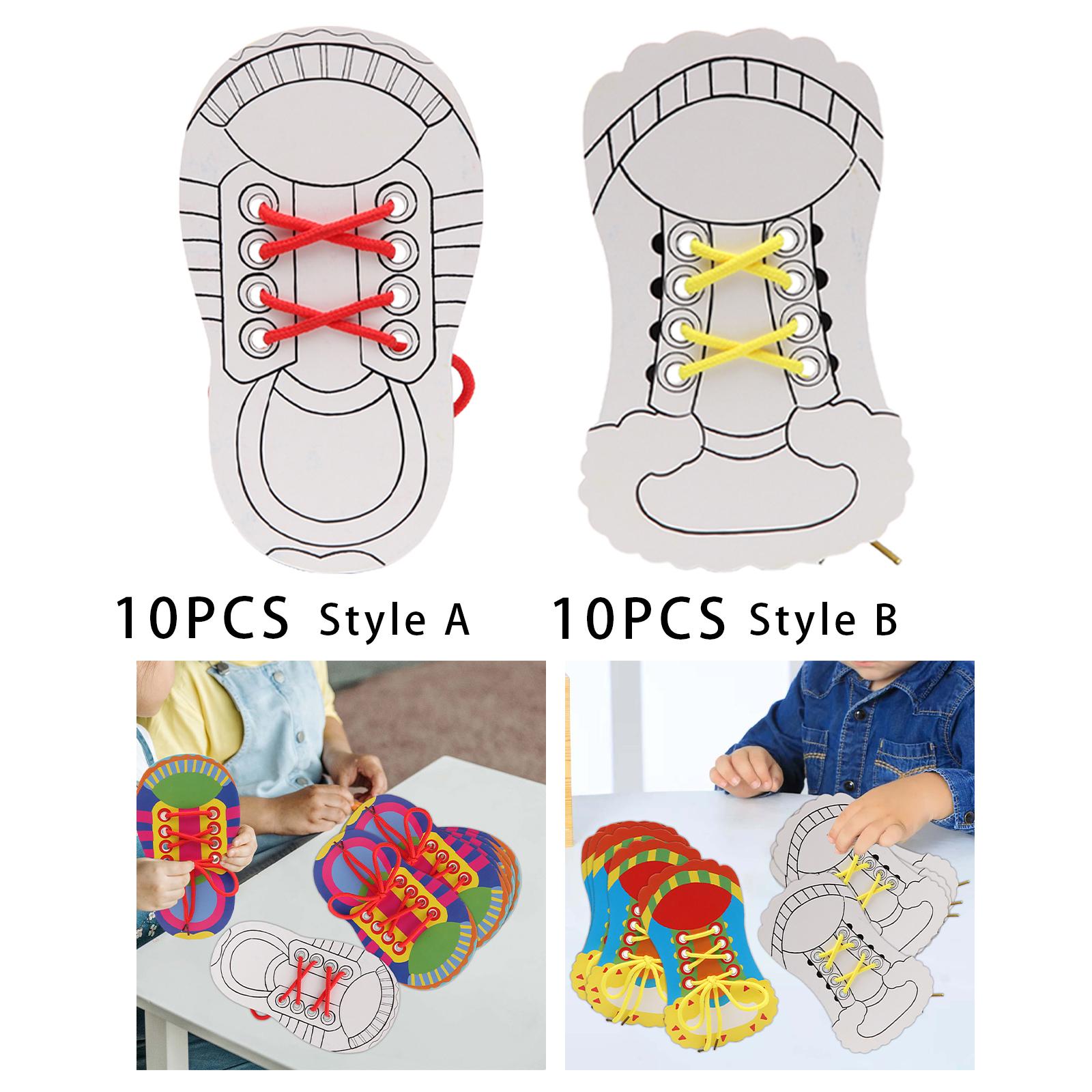 10 Pieces Child Busy Board Tie - Travel Accessories For Toddlers recension och pris