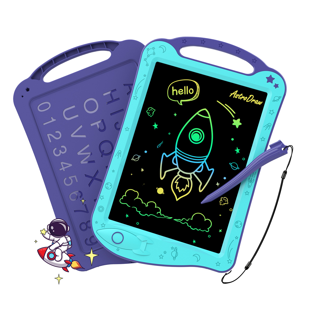 AstroDraw Colored Drawing Tabl - Travel Accessories For Toddlers recension och pris