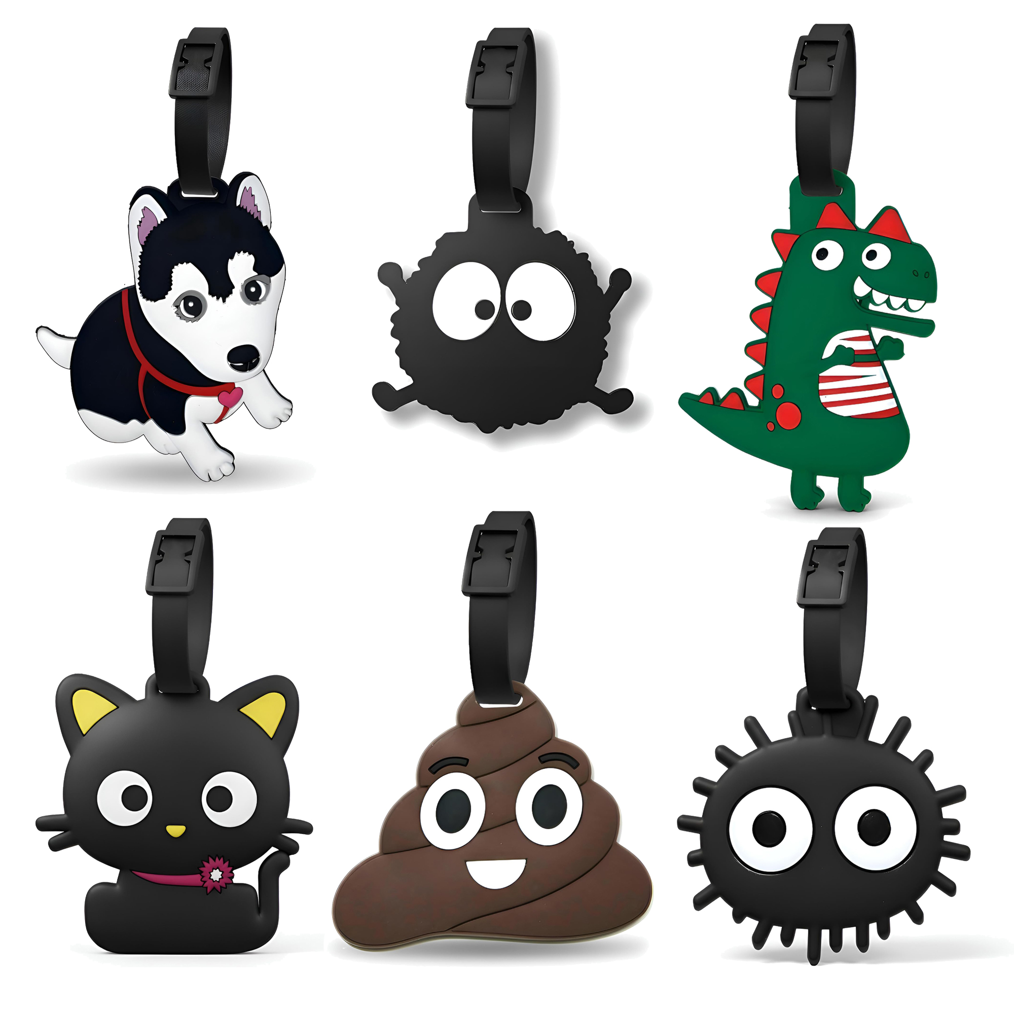 Cute Animal Luggage Tag Travel - Travel Accessories On Plane recension och pris