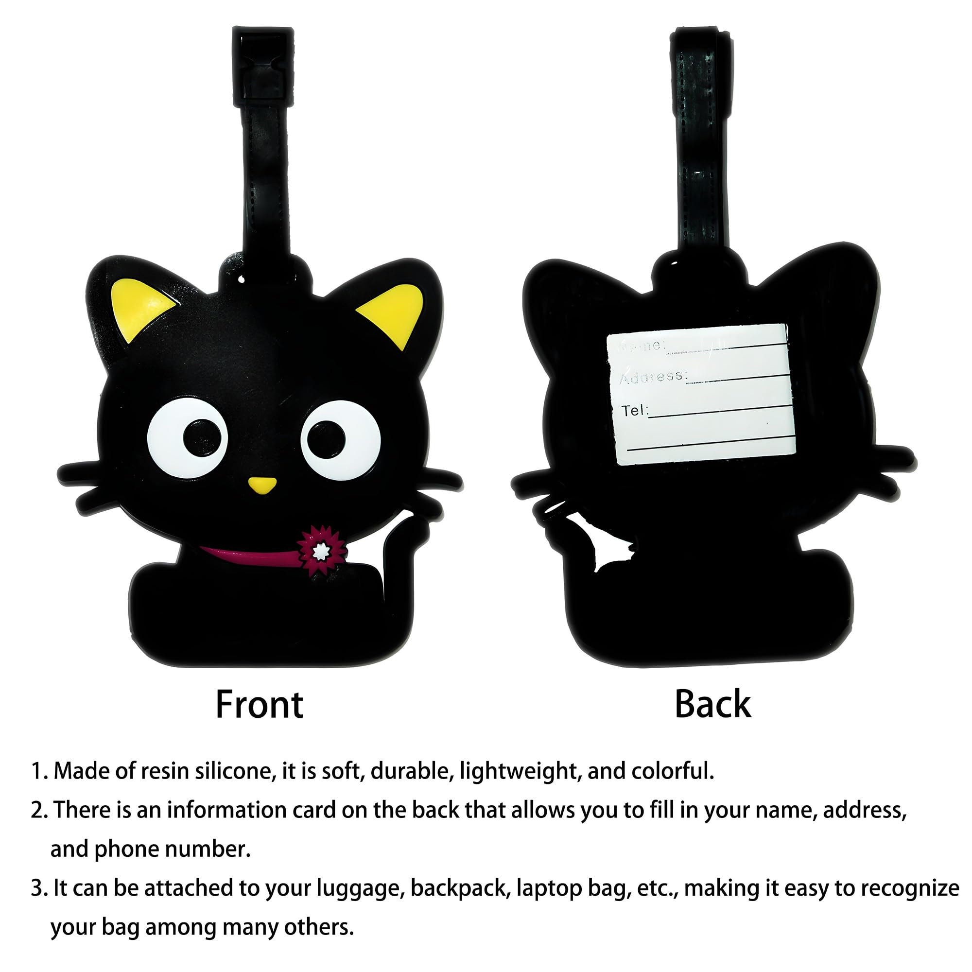 Cute Animal Luggage Tag Travel - Travel Accessories On Plane recension och pris