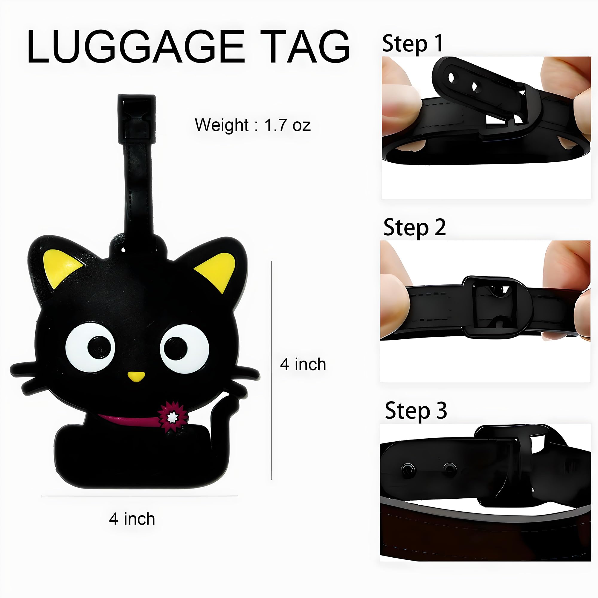 Cute Animal Luggage Tag Travel - Travel Accessories On Plane recension och pris