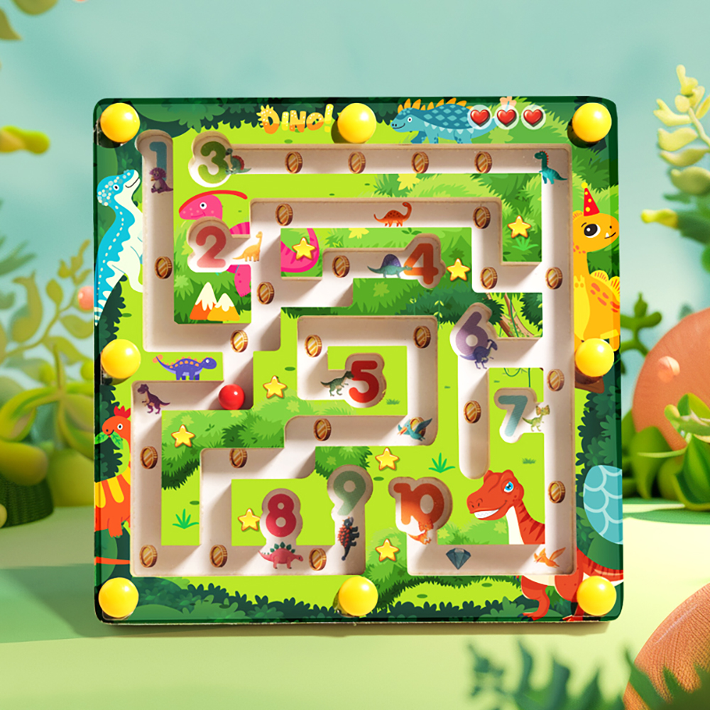 Magnetic Color and Number Maze - Travel Accessories For Toddlers recension och pris