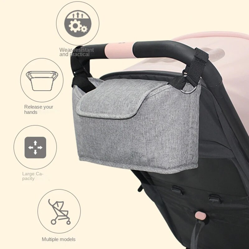 Baby Stroller Hanging Bags Mom - Travel Accessories For Baby recension och pris
