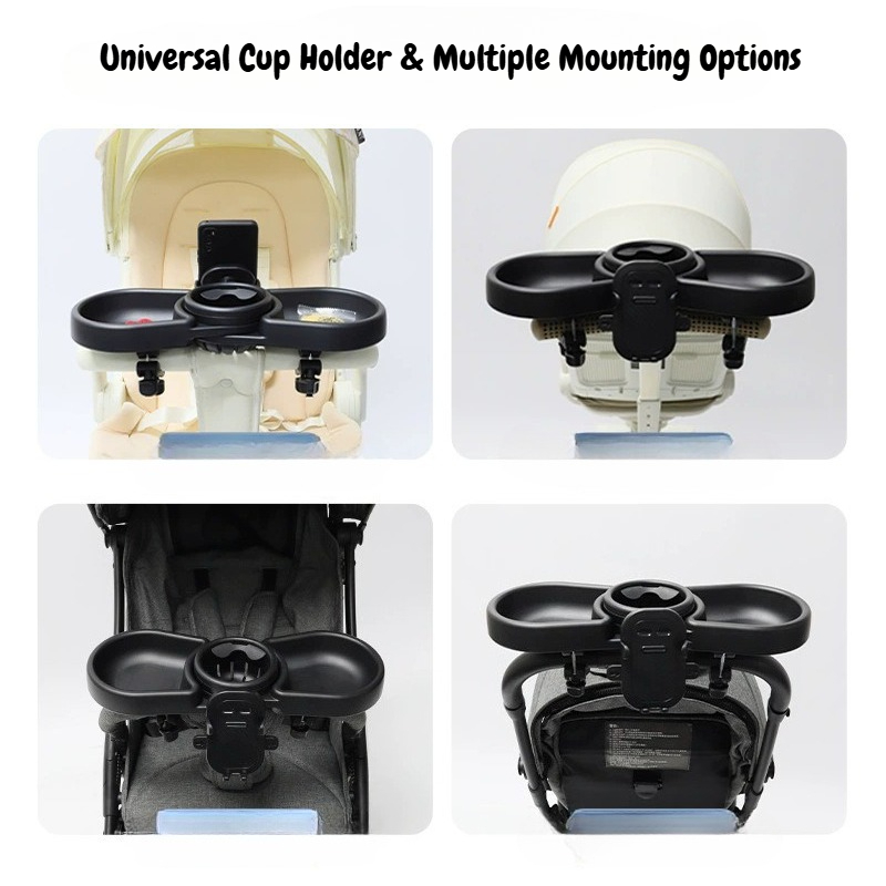 Upgraded 4 in 1 Universal  Str - Travel Accessories For Toddlers recension och pris