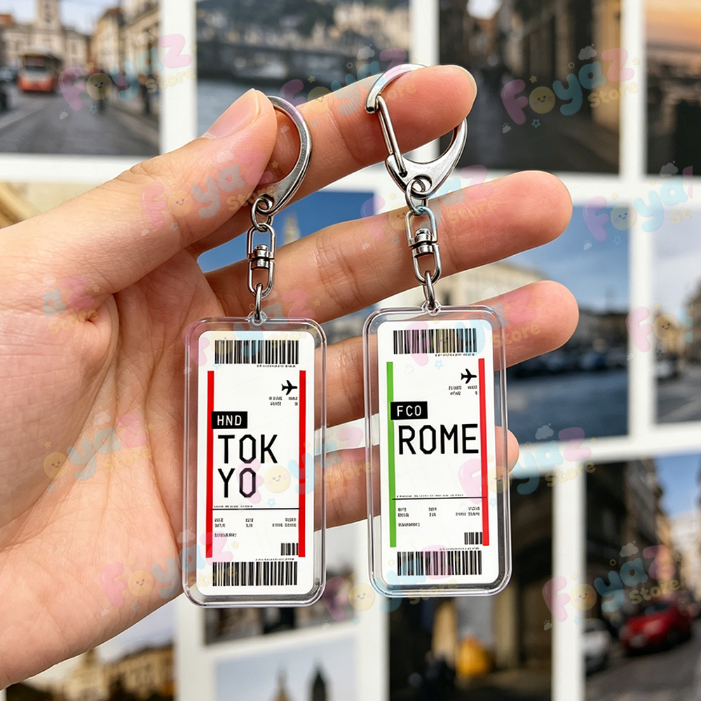 Fashion Paris Tokyo Travel Key - Travel Accessories On Plane recension och pris