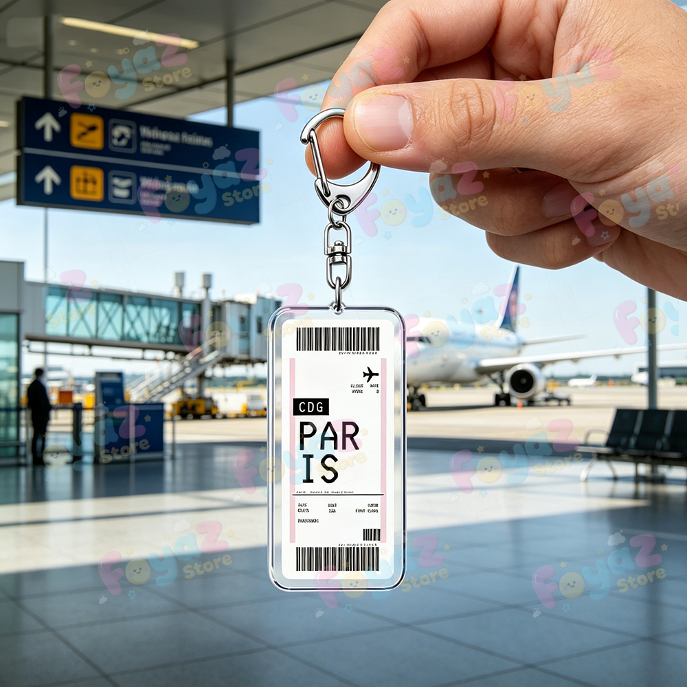 Fashion Paris Tokyo Travel Key - Travel Accessories On Plane recension och pris