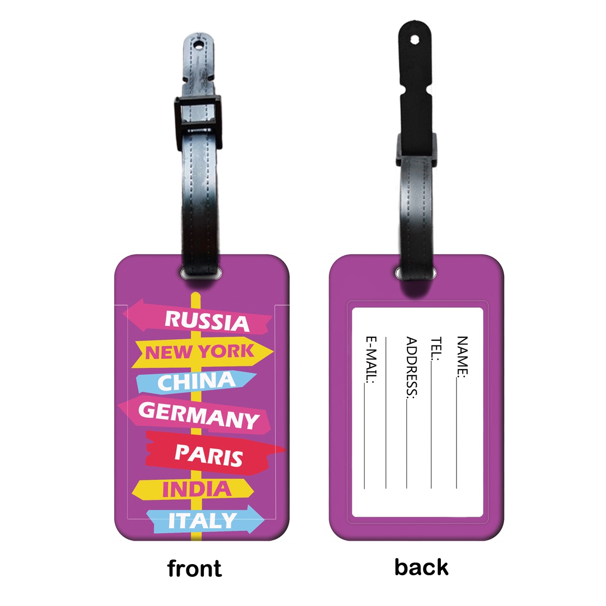 Creative Road Sign Indication  - Travel Accessories On Plane recension och pris