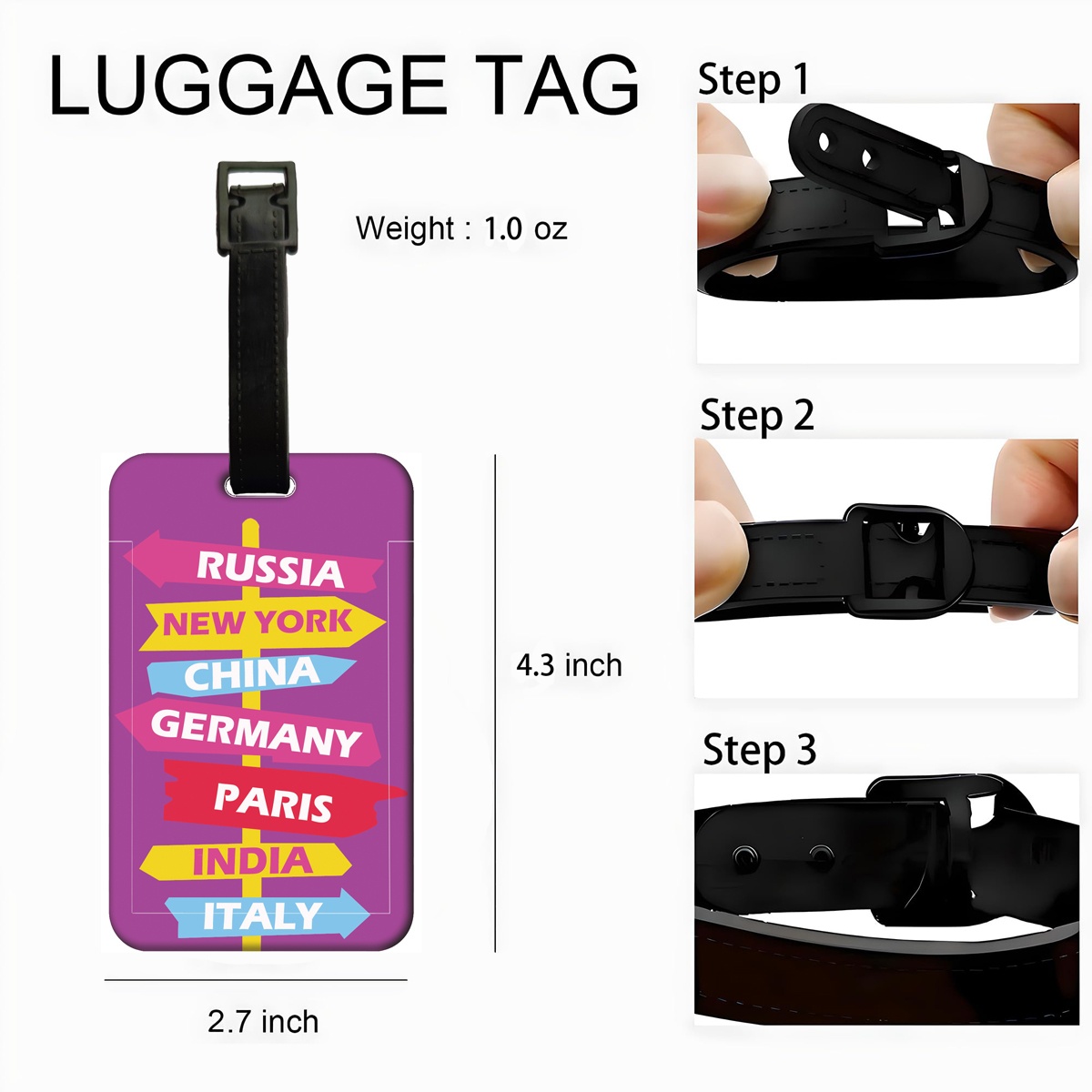 Creative Road Sign Indication  - Travel Accessories On Plane recension och pris