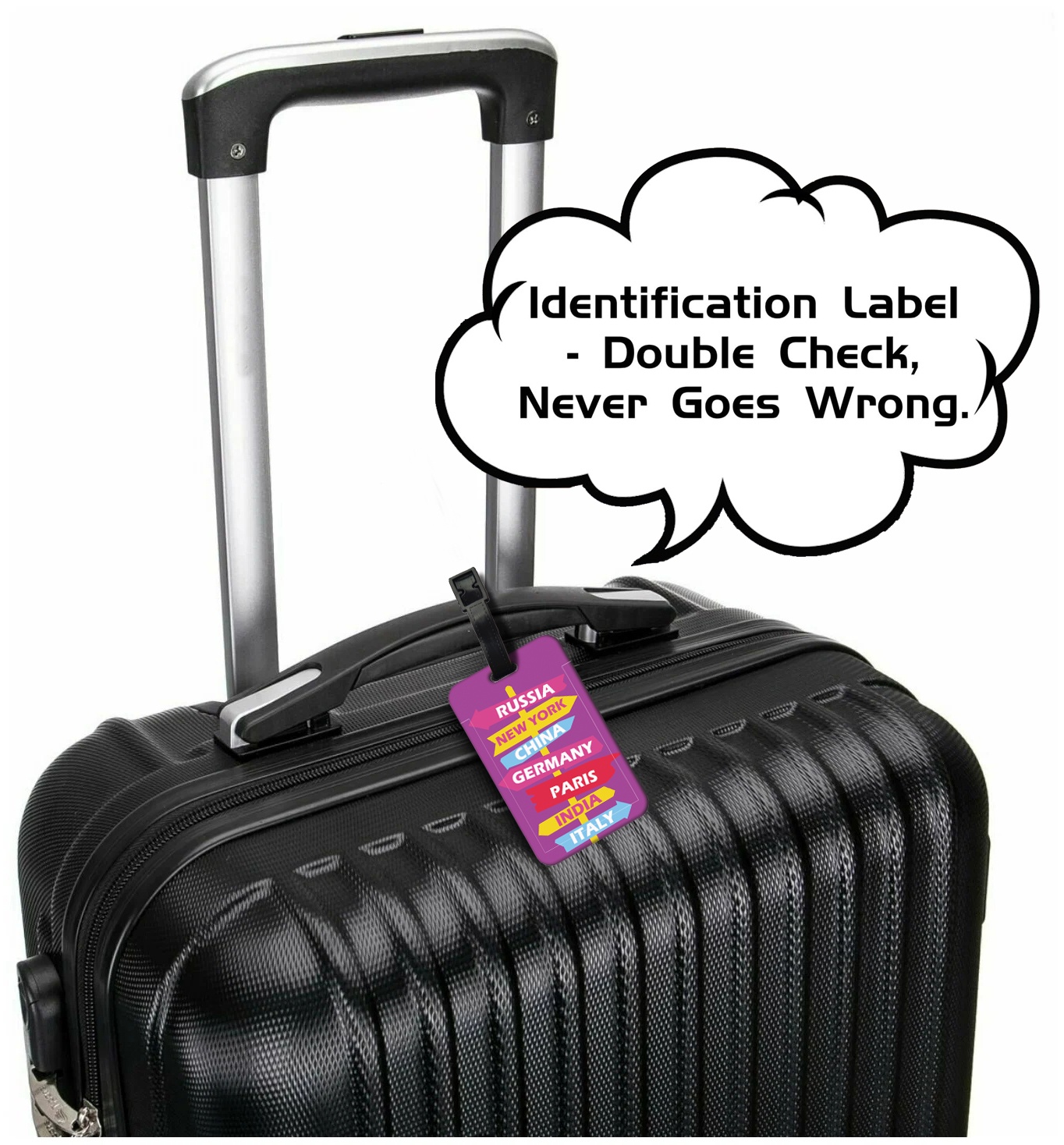 Creative Road Sign Indication  - Travel Accessories On Plane recension och pris