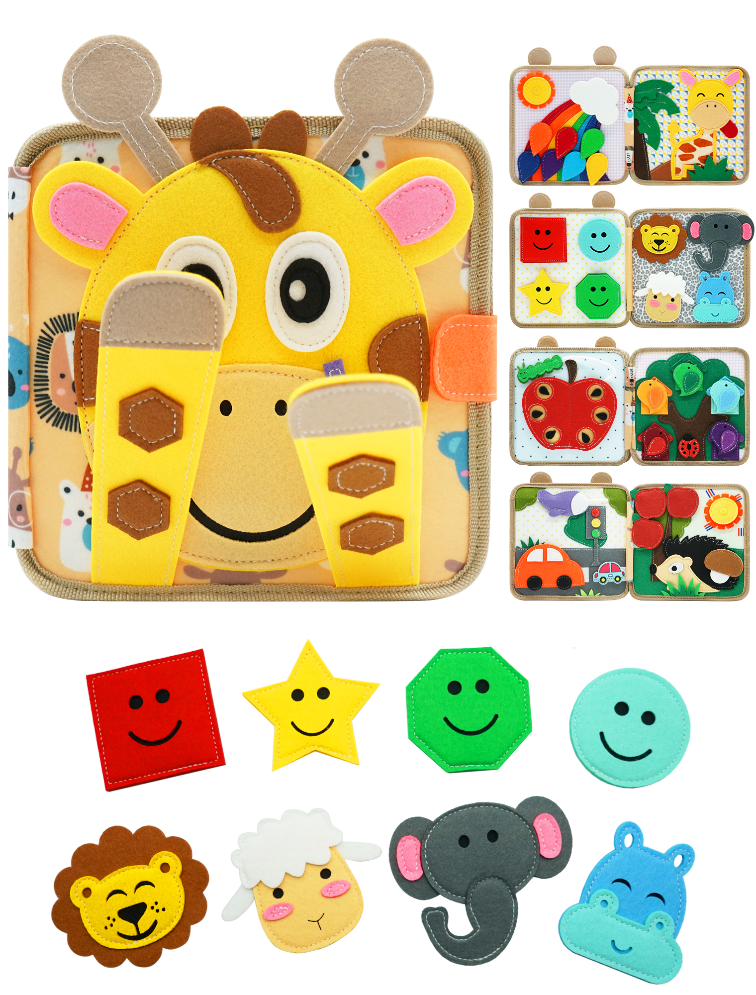 Montessori Busy Book for Toddl - Travel Accessories For Toddlers recension och pris