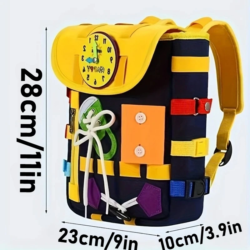 Montessori Felt Backpack for T - Travel Accessories For Toddlers recension och pris