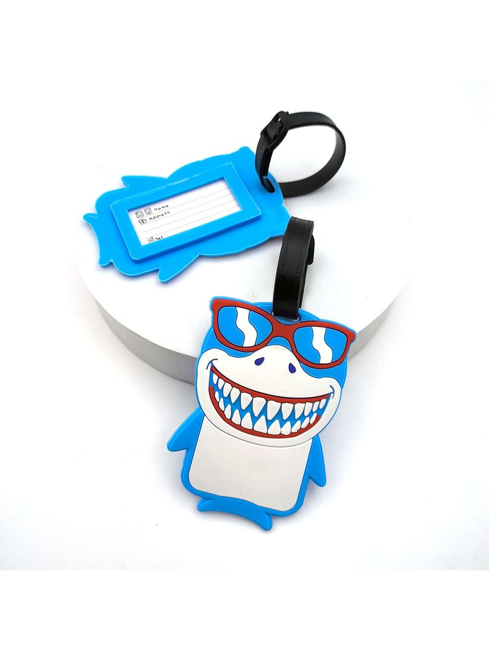1PCS Geometric Soft Silicone L - Travel Accessories On Plane recension och pris