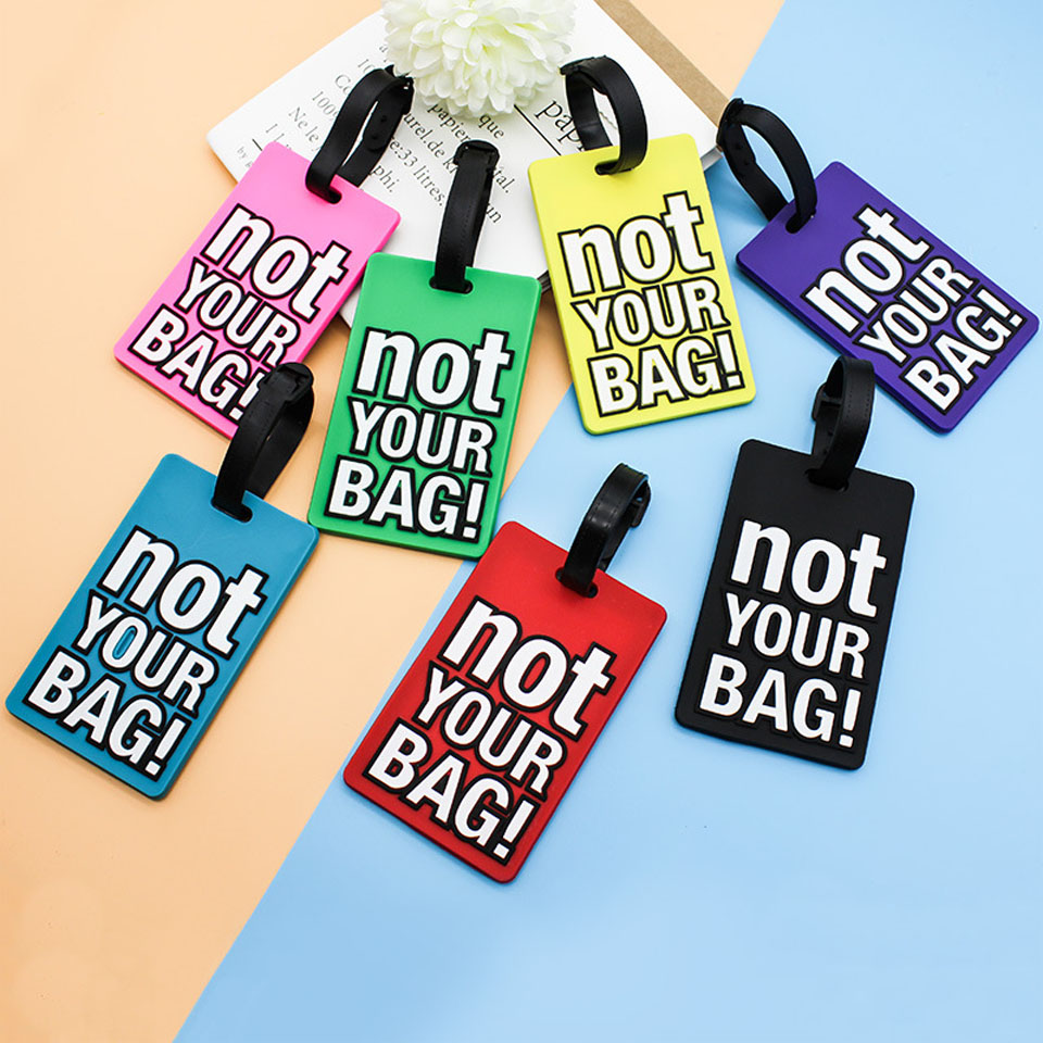 Creative Letter Not Your Bag T - Travel Accessories On Plane recension och pris