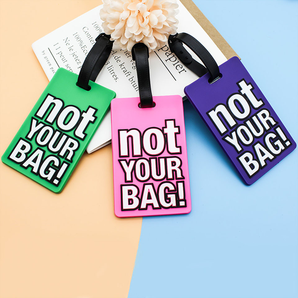 Creative Letter Not Your Bag T - Travel Accessories On Plane recension och pris