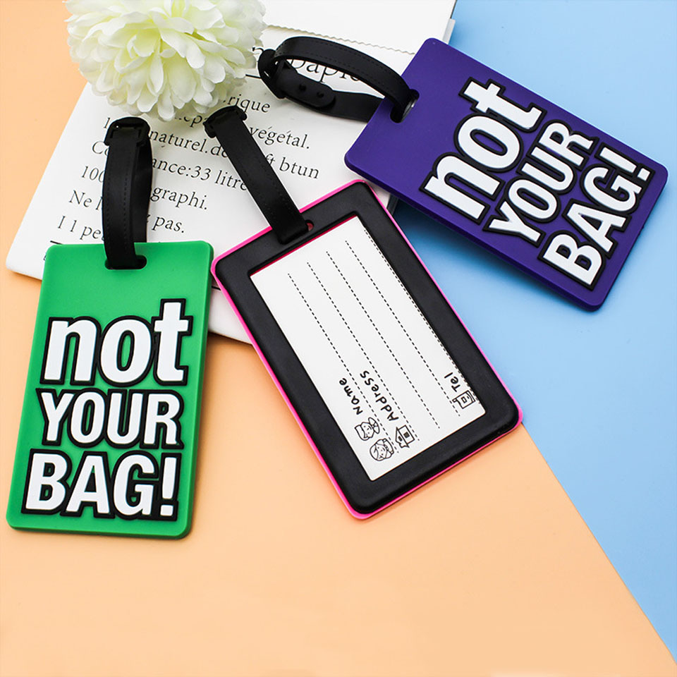 Creative Letter Not Your Bag T - Travel Accessories On Plane recension och pris