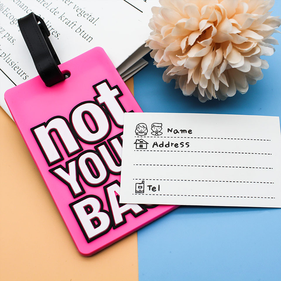 Creative Letter Not Your Bag T - Travel Accessories On Plane recension och pris
