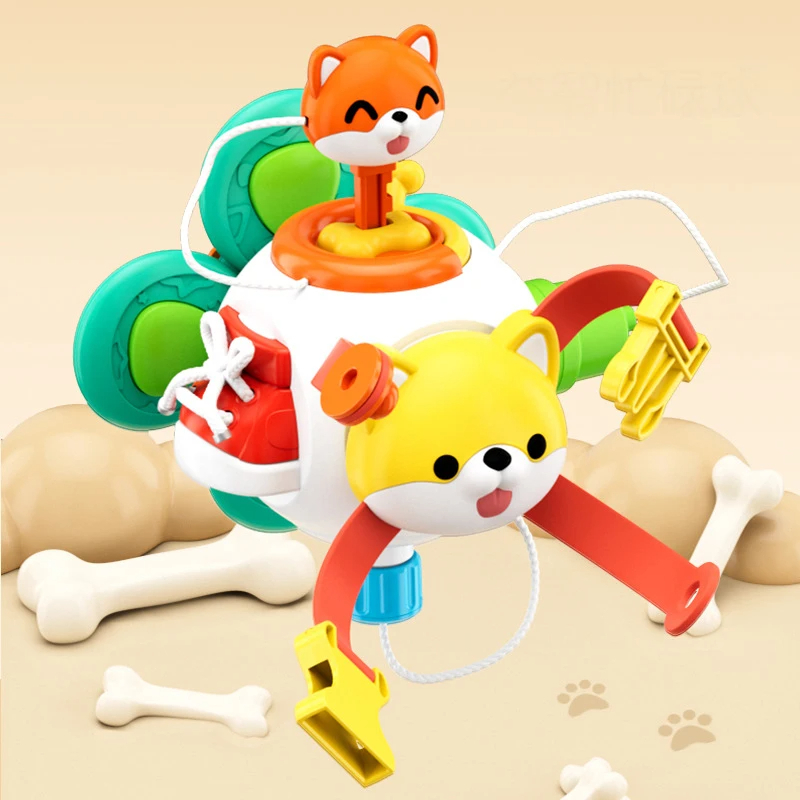 Baby Busy Board Cube Montessor - Travel Accessories For Toddlers recension och pris