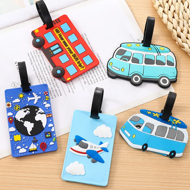 Cute Cartoon Cars PVC Silicone - Travel Accessories On Plane recension och pris