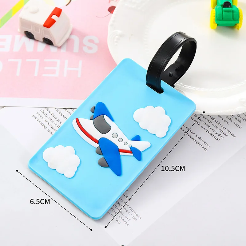 Cute Cartoon Cars PVC Silicone - Travel Accessories On Plane recension och pris