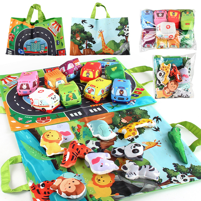 Soft Fabric Car Toy for Babies - Travel Accessories For Baby recension och pris