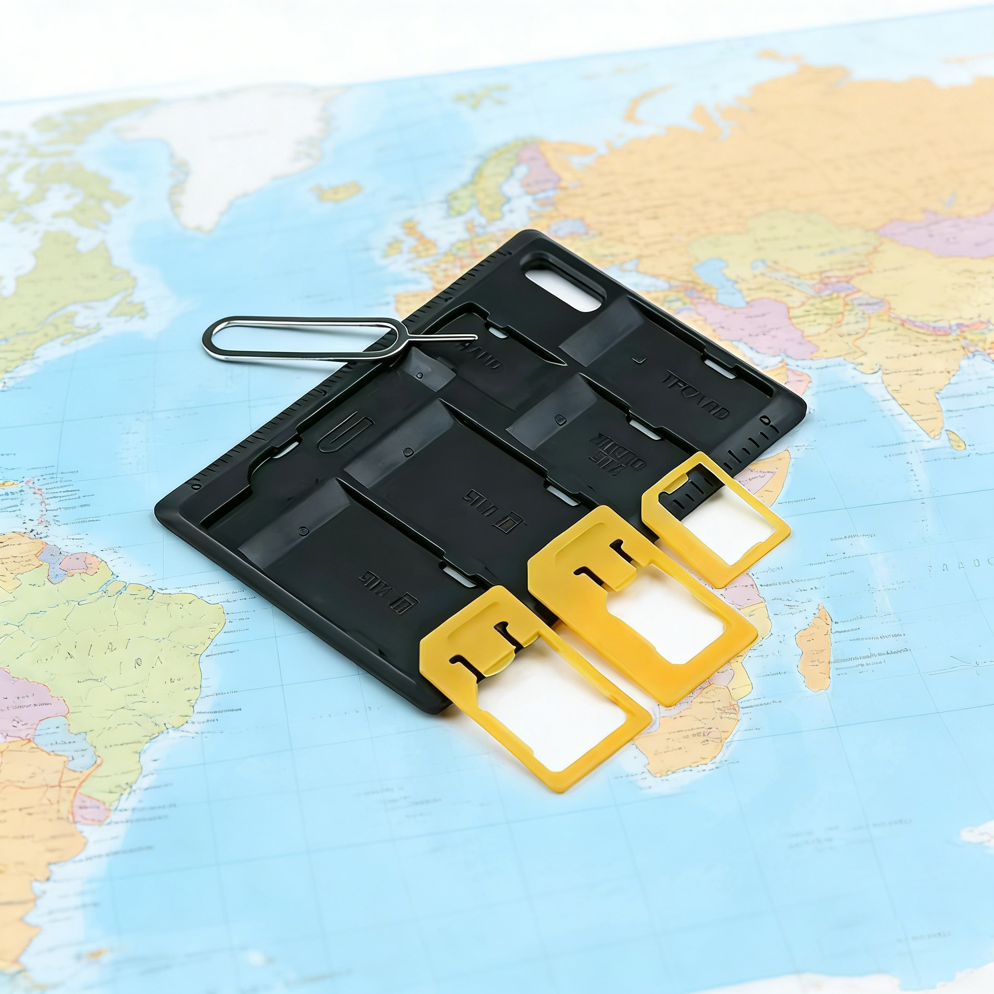 Universal 4 in 1 SIM Card Adap - Sim Card Holder Case recension och pris