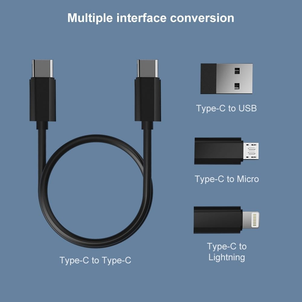 USB Adapter Kit, Travel Chargi - Sim Card Holder Case recension och pris