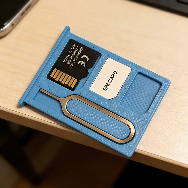 3D Printed SIM Card Storage Ca - Sim Card Holder Case recension och pris