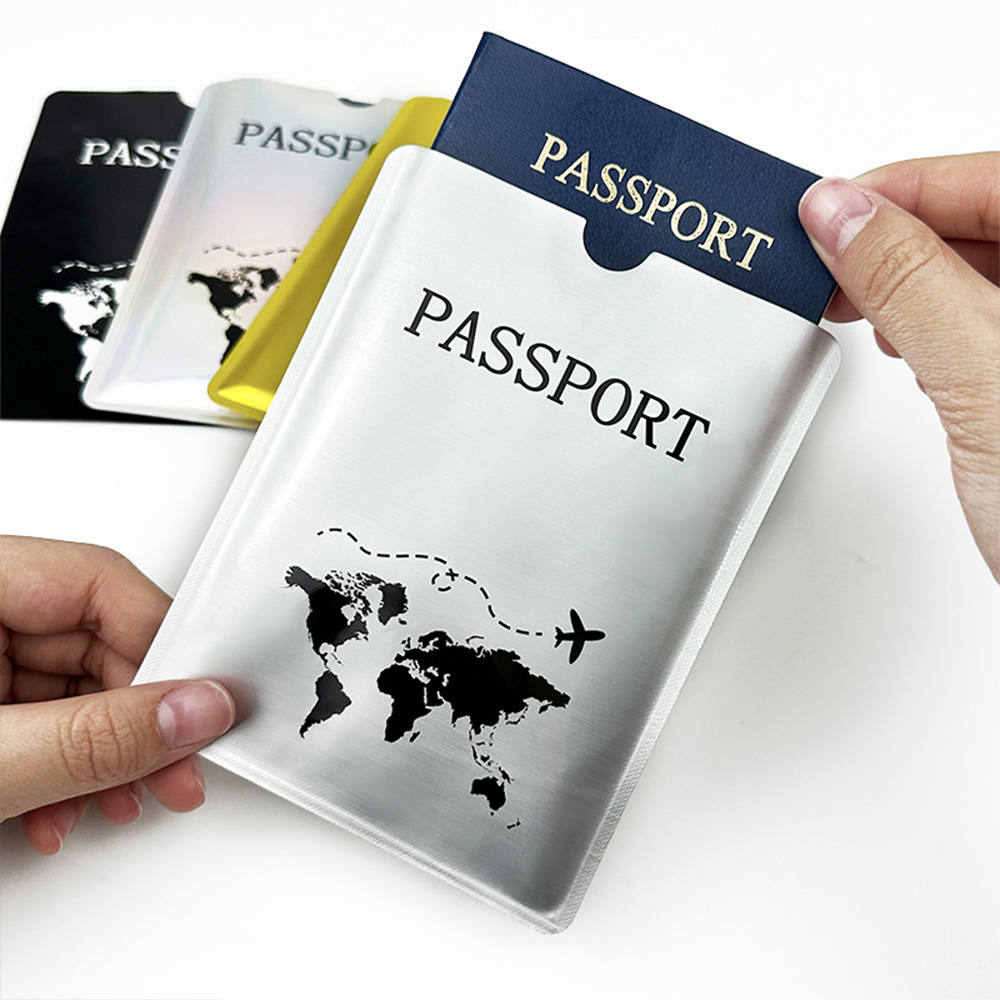Aluminum foil passport protect - Travel Accessories On Plane recension och pris