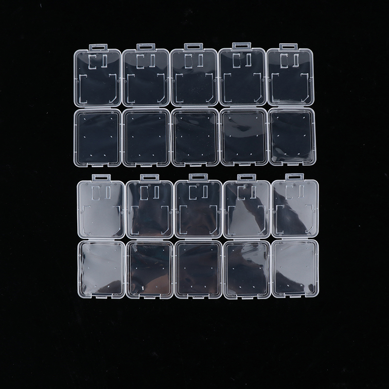10pcs TF Sim Card Storage Case - Sim Card Holder Case recension och pris